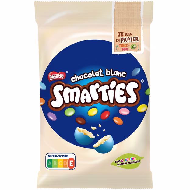 Bonbons au chocolat blanc