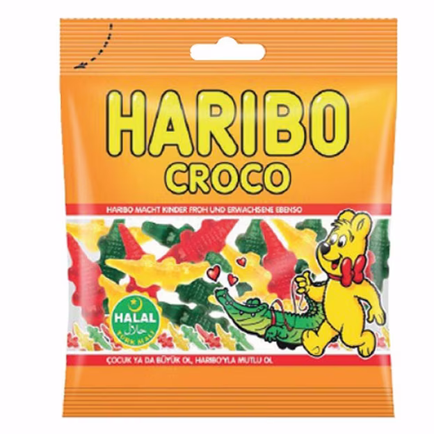 Bonbons gélifiés Croco halal