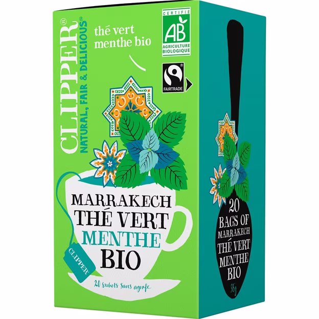 Thé Vert Menthe Bio CLIPPER