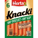 Knacki Saucisses 100% Poulet HERTA