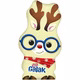 Moulage renne en chocolat blanc
