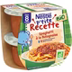 P'tite recette bio spaghetti à la bolognaise dès 8 mois
