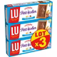 Petit écolier biscuits avec tablette de chocolat au lait