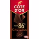 Tablette de Chocolat Noir Extra Intense 86% COTE D'OR
