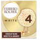Bâtonnets glacés chocolat blanc et noisette
