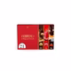 Coffret prestige de chocolats au lait noisettes noir cerises et liqueur café