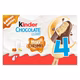 Glaces Bâtonnets Chocolat Caramel et Lait KINDER