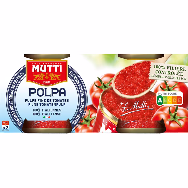 Pulpe fine de tomates