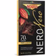 Tablette de chocolat noir dégustation éclats de cacao 70%
