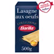 Pâtes lasagnes oeufs collezione BARILLA