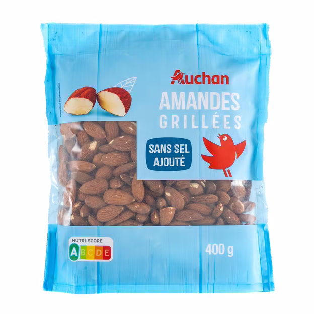 Amandes grillées sans sel ajouté