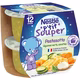 P'tit souper bol pastasotto légumes verts carottes dès 12 mois