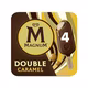 Glaces Bâtonnets Vanille Chocolat et Caramel MAGNUM