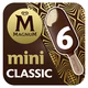Glaces Bâtonnets Mini Vanille Chocolat Classic MAGNUM