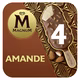Glaces Bâtonnets Vanille Chocolat et Amandes MAGNUM