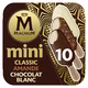 Glaces Bâtonnets Mini Classic Amandes et Chocolat Blanc MAGNUM