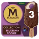 Glaces Bâtonnets Vanille Biscuit Myrtille Cookie et Chocolat Vegan MAGNUM