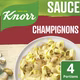 Sauce déshydratée champignons